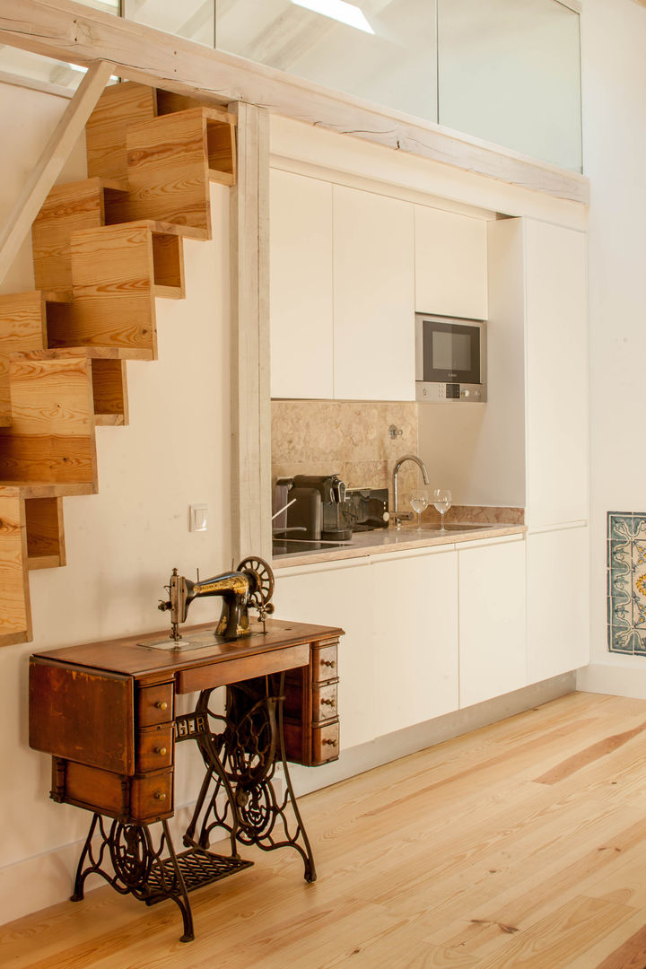 Apartamentos turísticos Casas da Baixa, Jules et Madeleine - LISBOA, ShiStudio Interior Design ShiStudio Interior Design 商業空間 ホテル