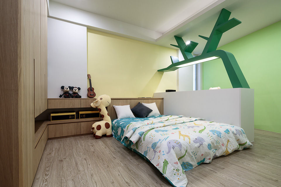 溫馨簡約風, IDR室內設計 IDR室內設計 Dormitorios infantiles de estilo moderno