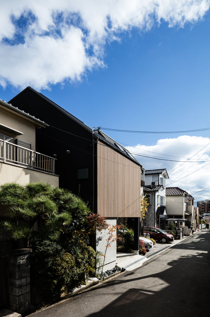 ワビサビハウス, 藤森大作建築設計事務所 藤森大作建築設計事務所 Modern houses Wood Wood effect