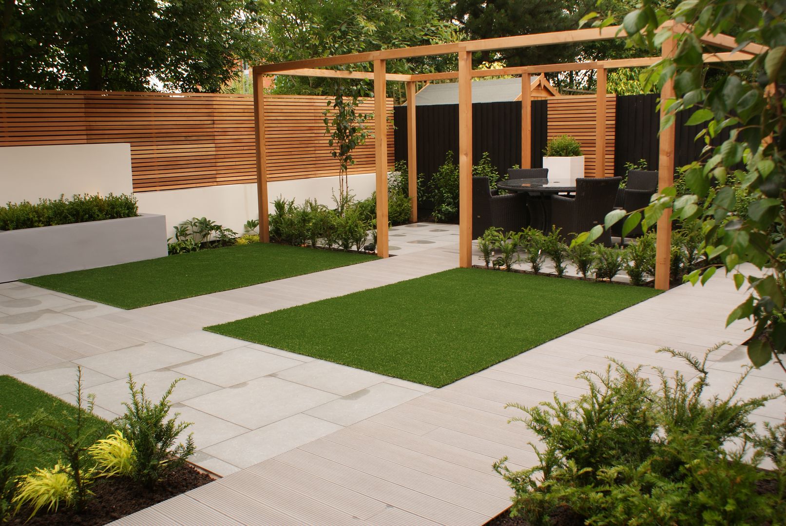 Garden Design Didsbury, Hannah Collins Garden Design Hannah Collins Garden Design Сад в стиле модерн