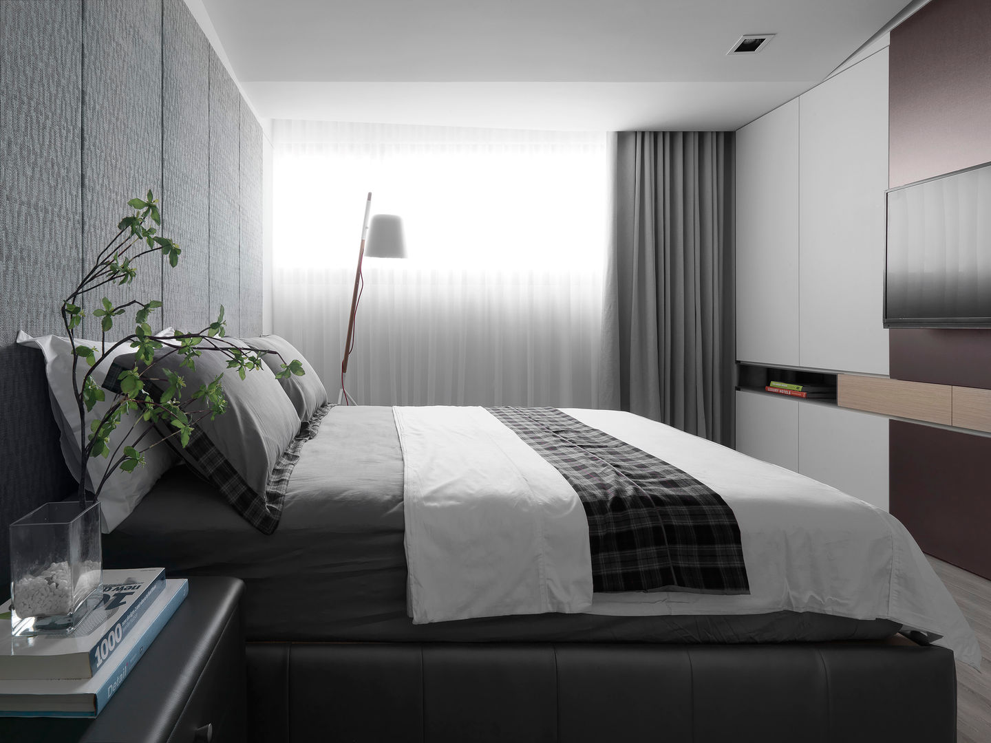 方寸之間, 樸暘室內裝修有限公司 樸暘室內裝修有限公司 Modern style bedroom