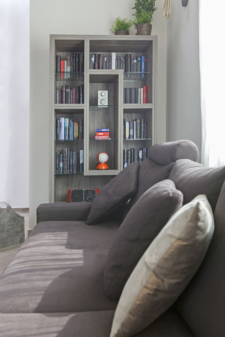 Arredamenti realizzati su misura per arredare villetta in stile contemporaneo, Semprelegno Semprelegno Modern living room