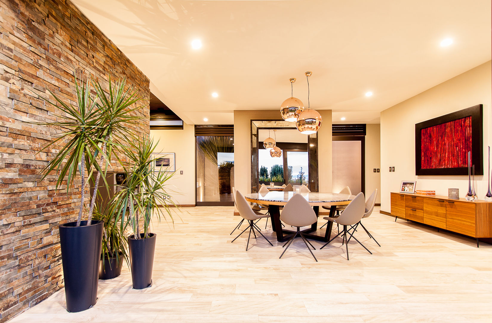 Casa CCQ 538, Loyola Arquitectos Loyola Arquitectos Modern dining room