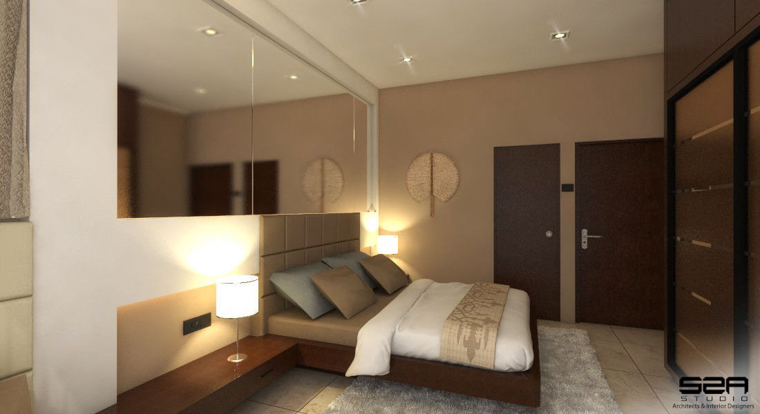 Residential, S2A studio S2A studio Modern style bedroom