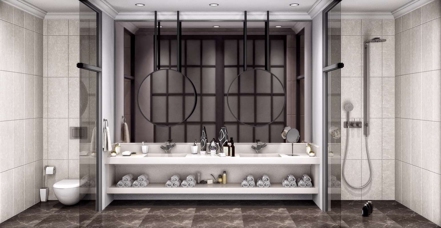 Villa Balıkesir, VERO CONCEPT MİMARLIK VERO CONCEPT MİMARLIK Modern bathroom