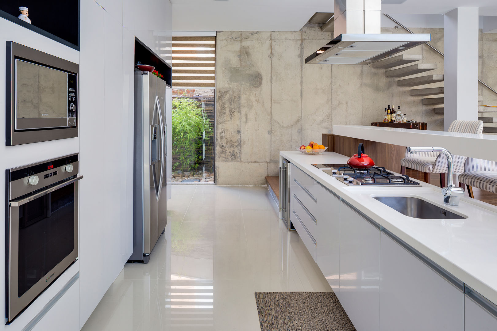 Box House, Arqbox Arqbox Modern kitchen Concrete