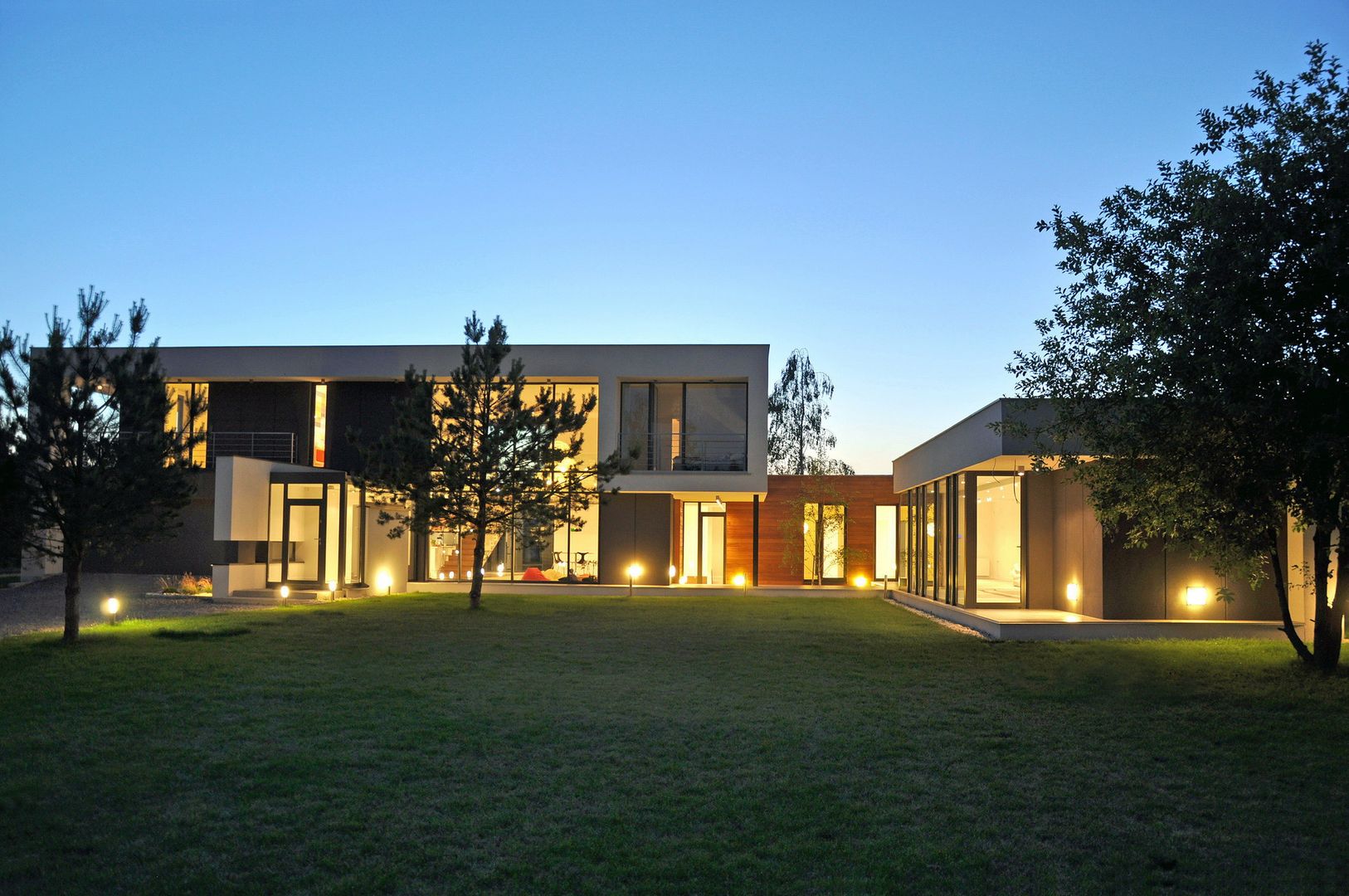 LEN HOUSE, BECZAK / BECZAK / ARCHITEKCI BECZAK / BECZAK / ARCHITEKCI 모던스타일 주택