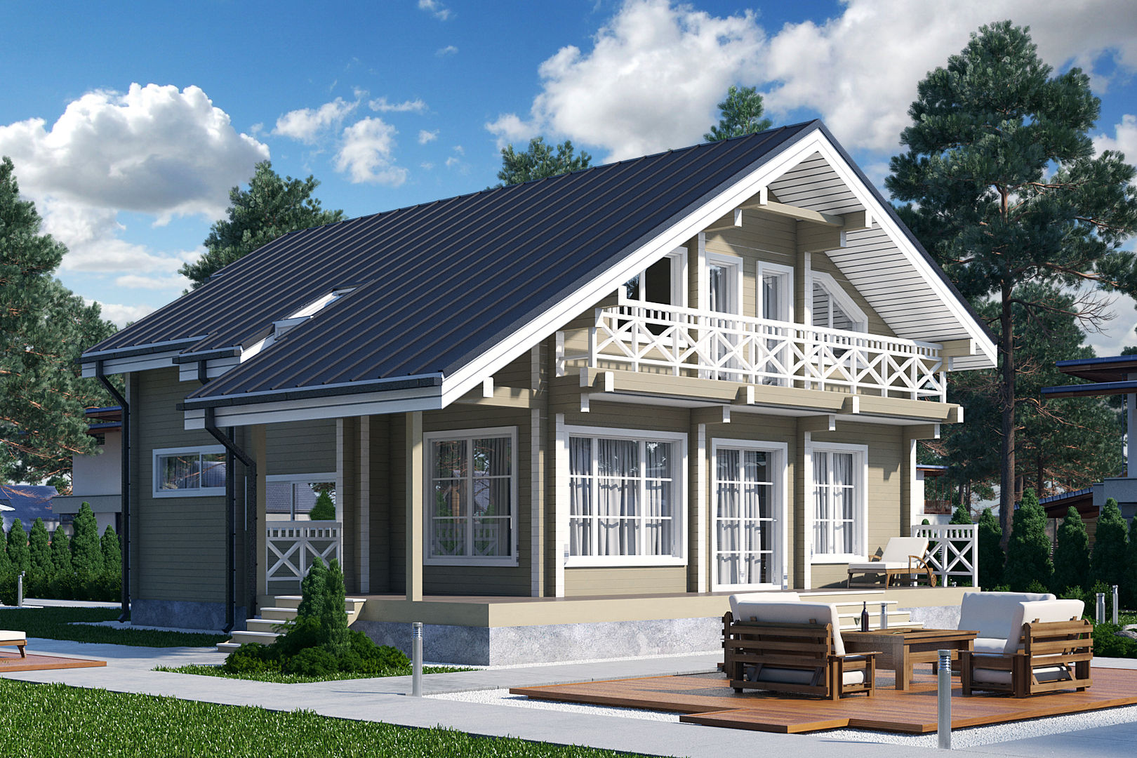 homify Classic style houses Wood Wood effect