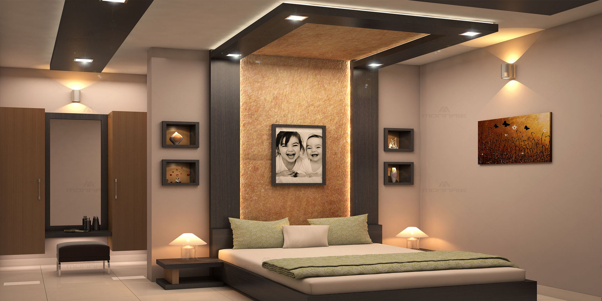 Marvellous, Premdas Krishna Premdas Krishna Classic style bedroom Picture frame,Property,Light,Comfort,Wood,Interior design,Architecture,Lighting,Flooring,Lamp