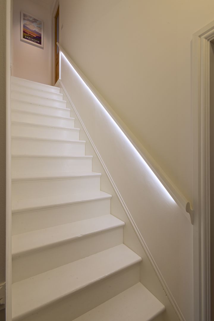 Limetree, Plymouth, ADG Bespoke ADG Bespoke Minimalist corridor, hallway & stairs