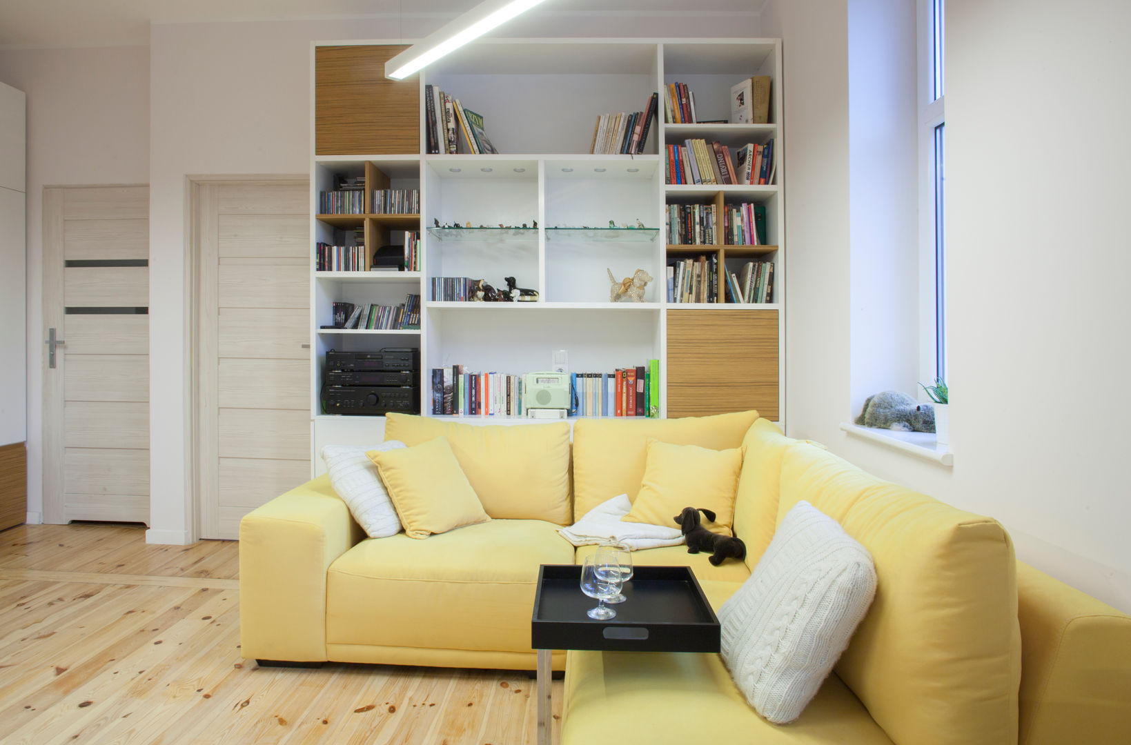 Mieszkanie na miarę, Patyna Projekt Patyna Projekt Scandinavian style living room