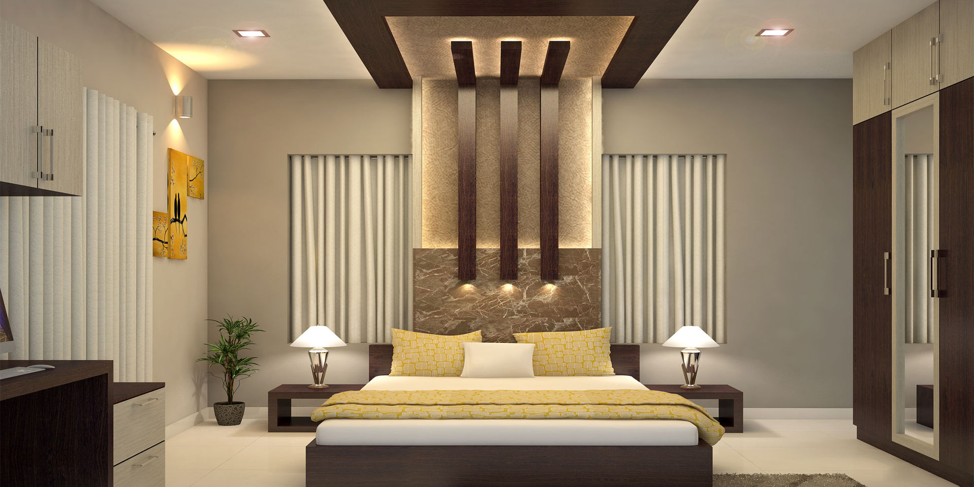 Mind- Blowing, Monnaie Architects & Interiors Monnaie Architects & Interiors Modern style bedroom