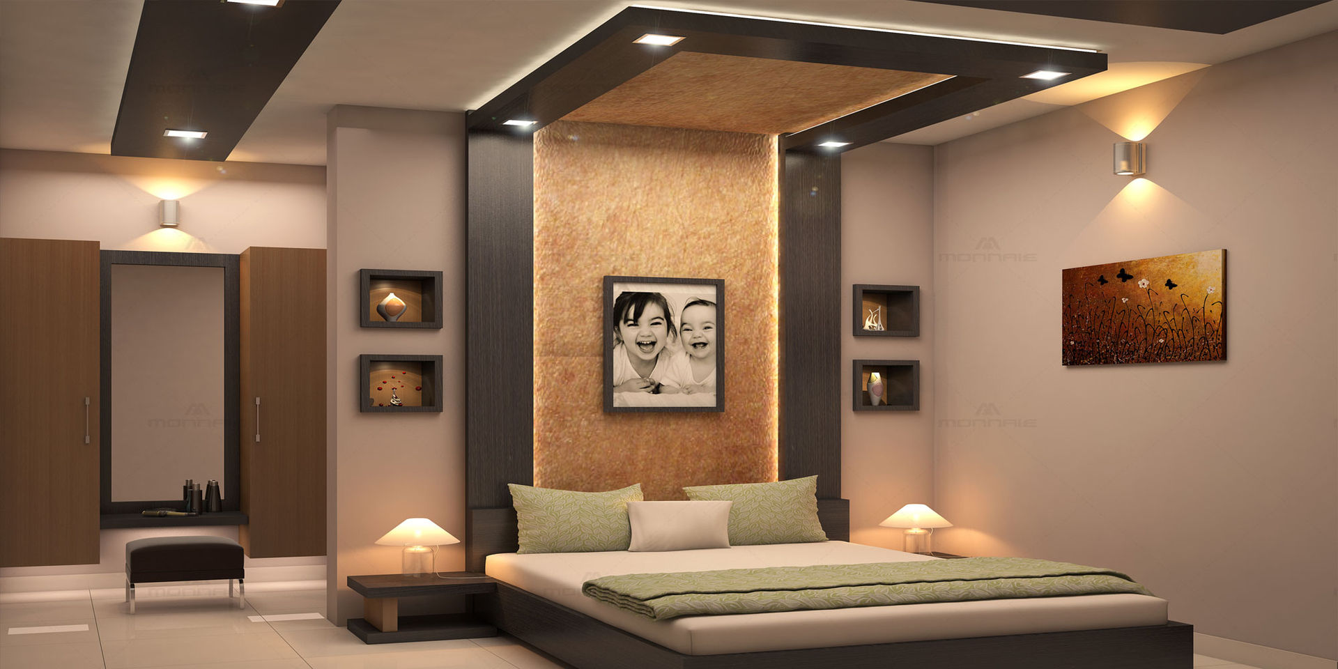 Mind- Blowing, Monnaie Architects & Interiors Monnaie Architects & Interiors Modern style bedroom