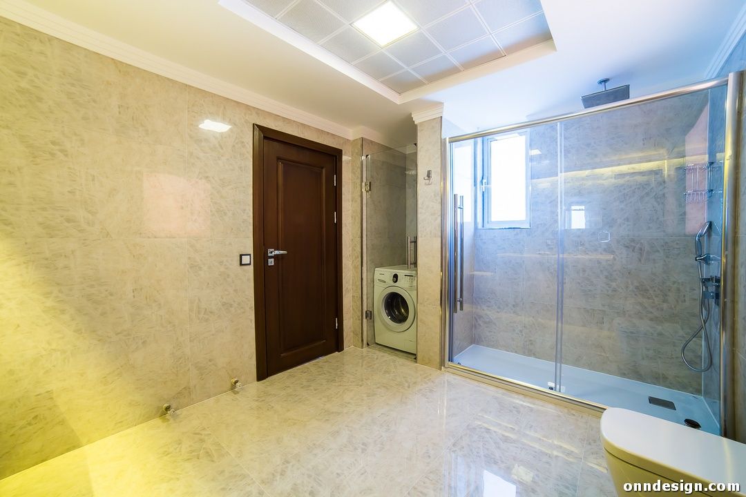 Özer Residence, Onn Design Onn Design Salle de bain minimaliste Granite