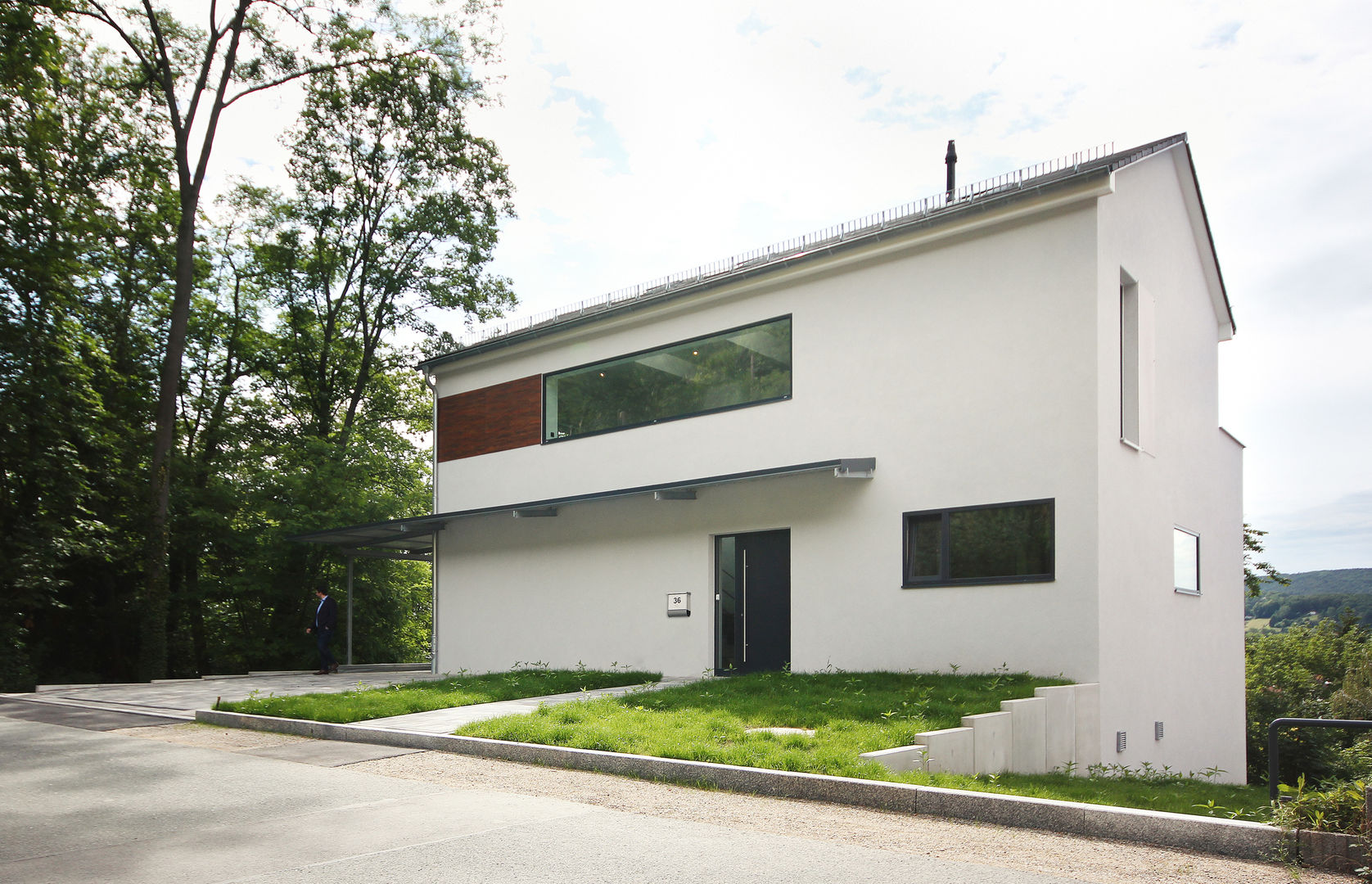 Einfamilienhaus Rudolstadt, Planungsgruppe Korb GmbH Architekten & Ingenieure Planungsgruppe Korb GmbH Architekten & Ingenieure บ้านและที่อยู่อาศัย