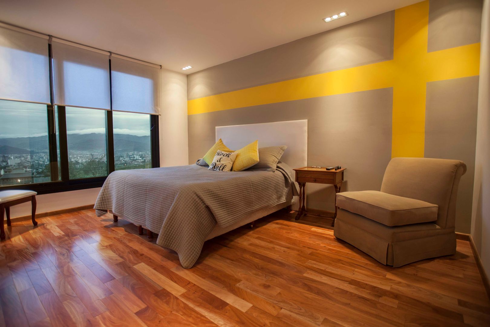 Casa Finca Cuyaya, Horizontal Arquitectos Horizontal Arquitectos Modern style bedroom Wood Wood effect