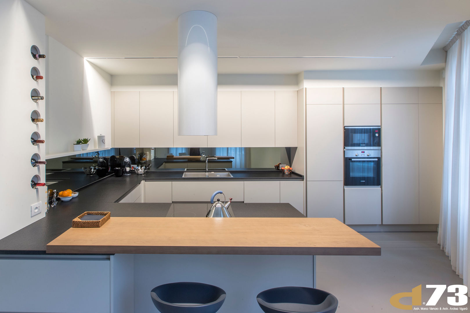 Appartamento privato pieno di luce, Studio D73 Studio D73 Modern kitchen