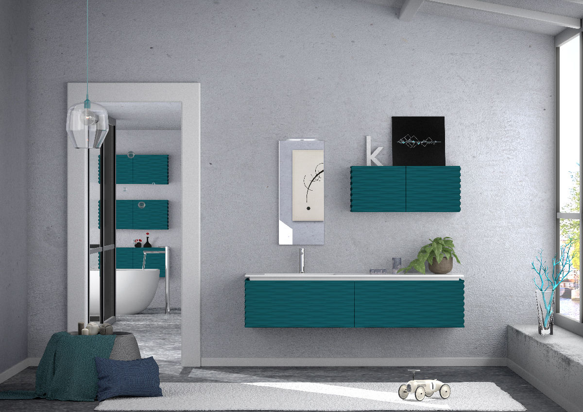 3D, krayms A&D - Fa&Fra krayms A&D - Fa&Fra Minimalist bathroom MDF Storage