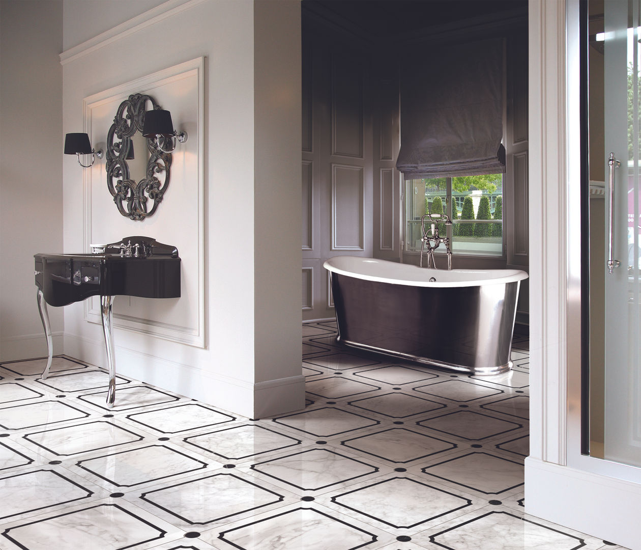 From Pied-à-Terre to Palazzo - Devon&Devon makes the perfect bathroom, Devon&Devon UK Devon&Devon UK クラシックスタイルの お風呂・バスルーム