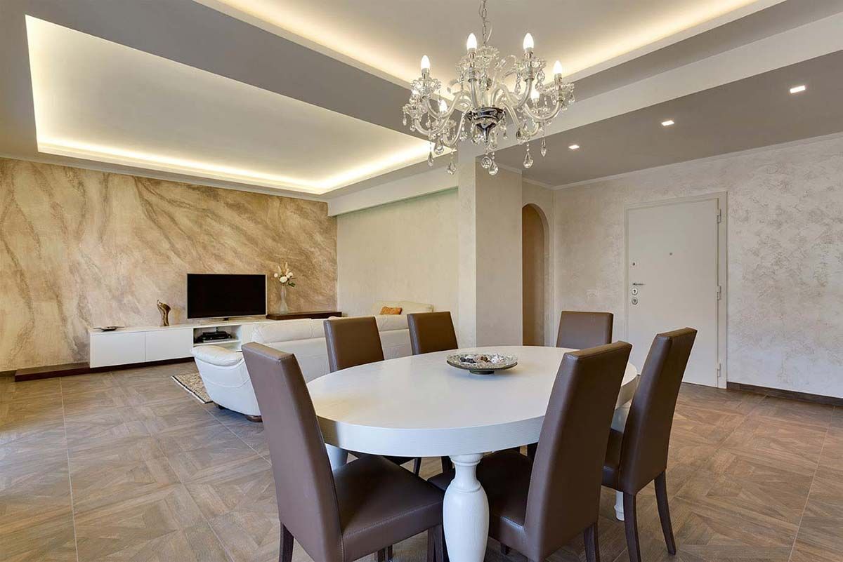 Ristrutturazione appartamento Roma, Prenestino, Facile Ristrutturare Facile Ristrutturare Modern dining room