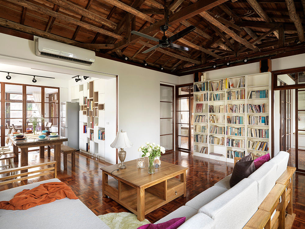 有涯齋 築築空間 Scandinavian style living room