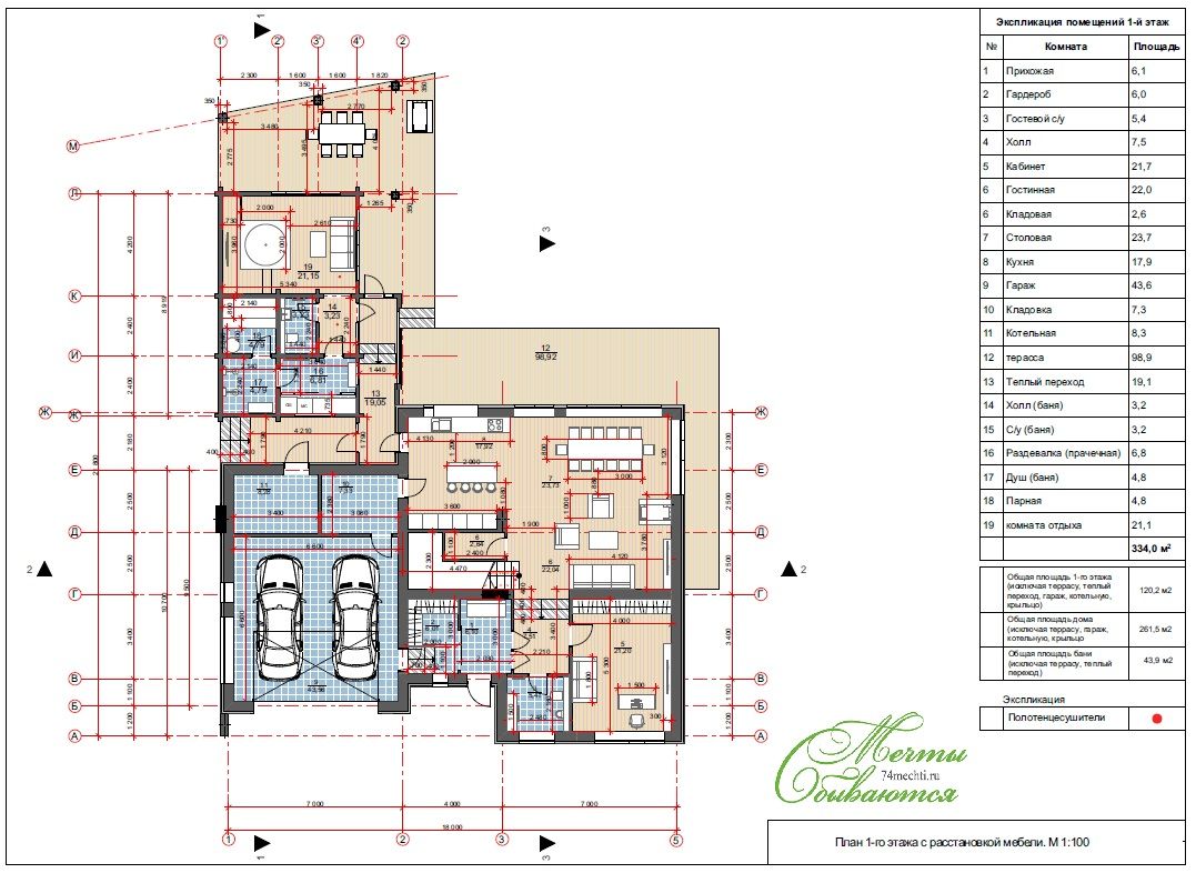 Современное шале для семьи | homify