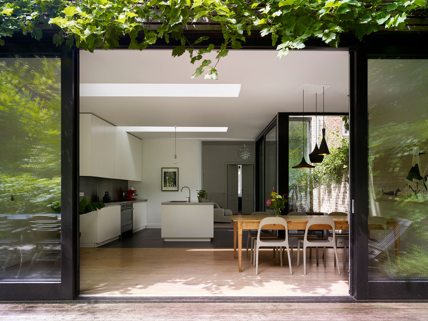 villa 1, White Door Architects White Door Architects 露臺