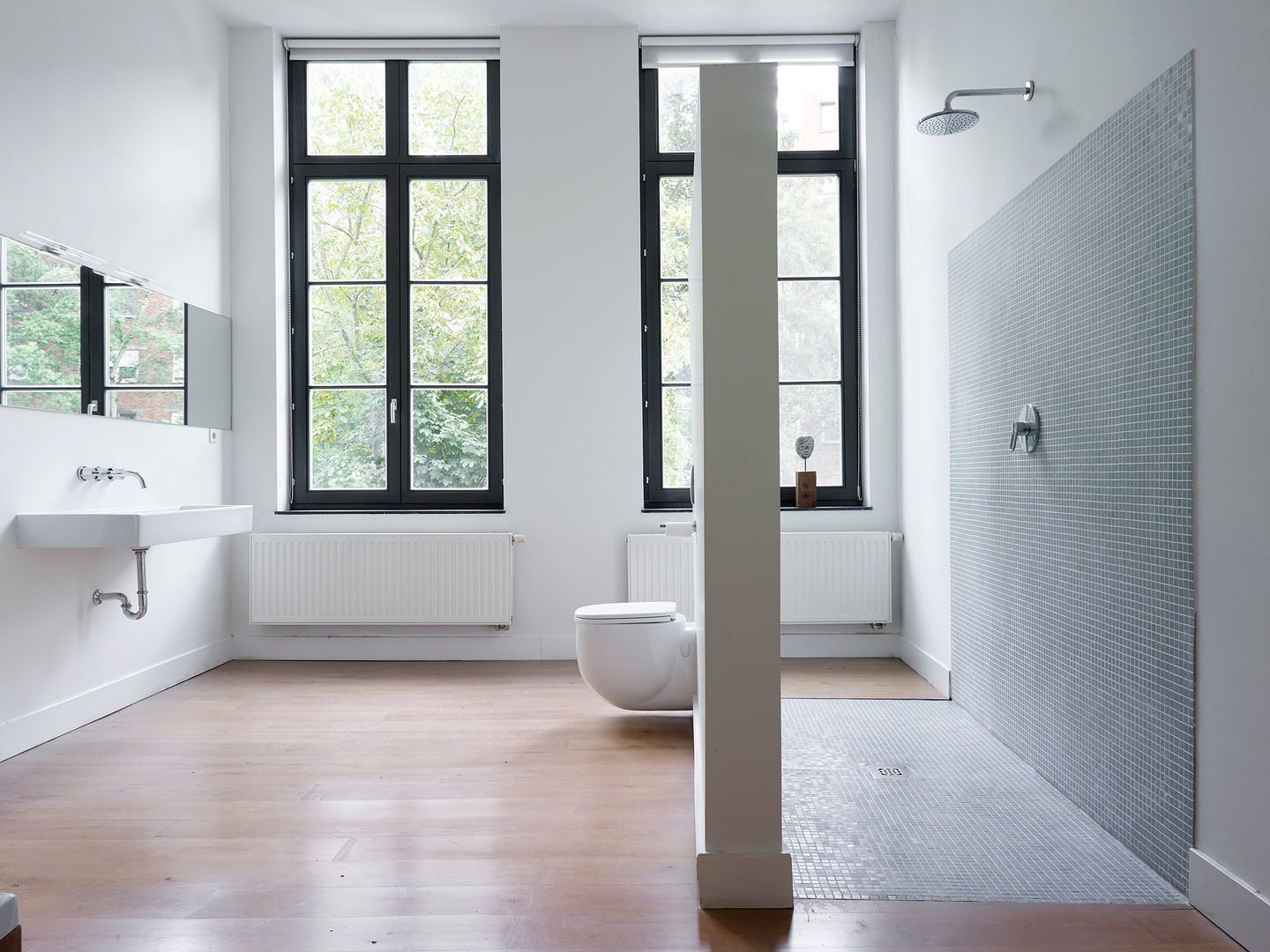 villa 1, White Door Architects White Door Architects Bagno minimalista