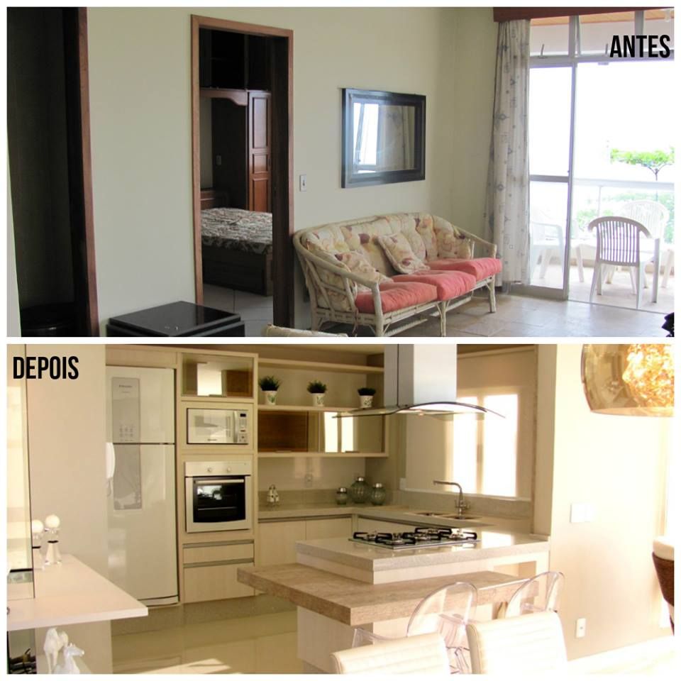 Antes e Depois, KOSH Arquitetura & Interiores KOSH Arquitetura & Interiores