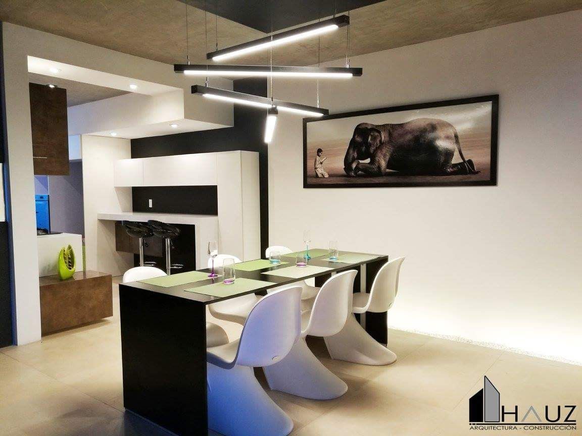 CASA LF, HAUZ-ARQ HAUZ-ARQ Modern Yemek Odası