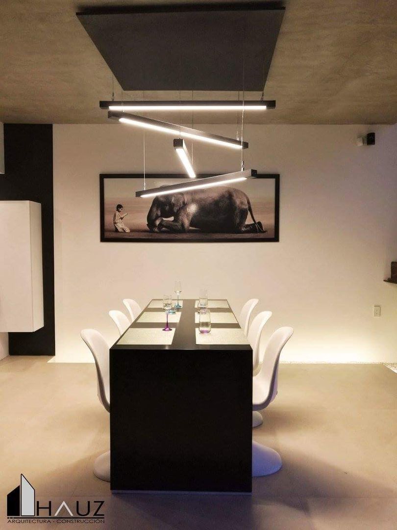 CASA LF, HAUZ-ARQ HAUZ-ARQ Modern dining room