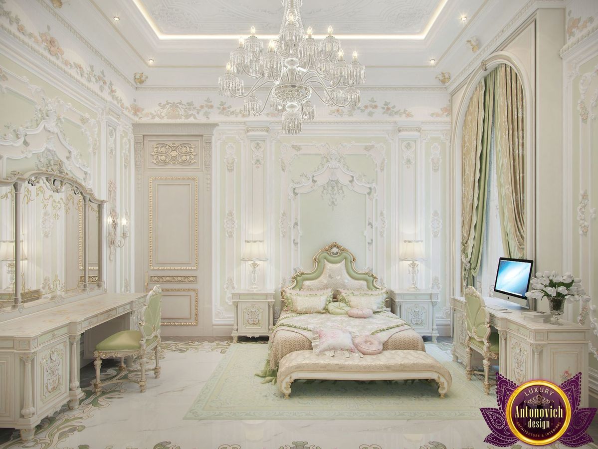 Master bedroom design ideas of Katrina Antonovich, Luxury Antonovich Design Luxury Antonovich Design Quartos clássicos
