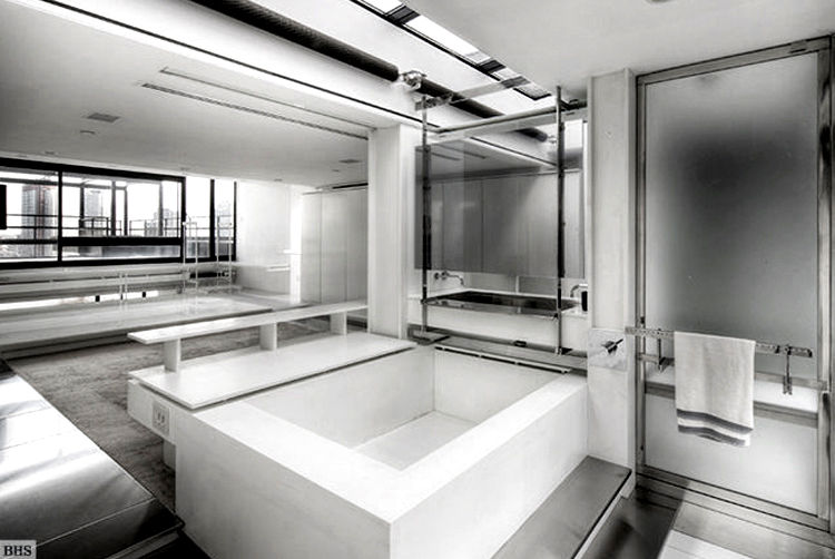 Bathroom - Historic Preservation - Paul Rudolph Estate Joe Ginsberg Design Modern style bathrooms
