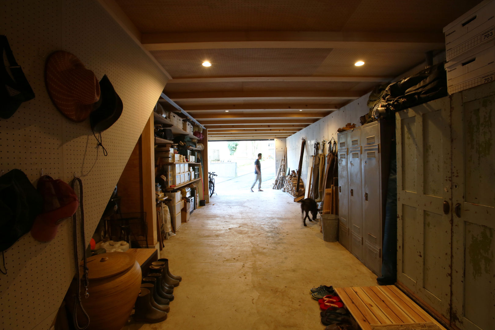 竹林の住処, すわ製作所 すわ製作所 Eclectic style garage/shed