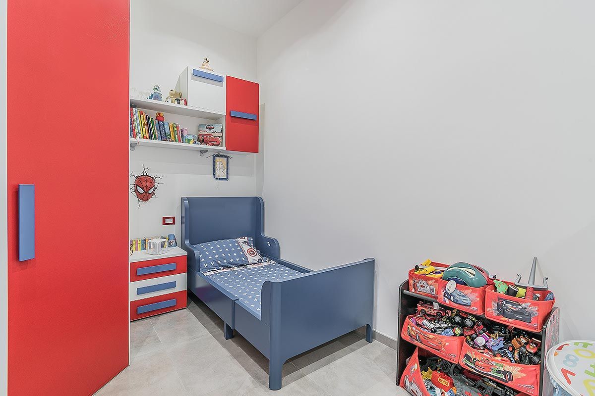 Ristrutturazione appartamento Roma, Bufalotta, Facile Ristrutturare Facile Ristrutturare Modern nursery/kids room