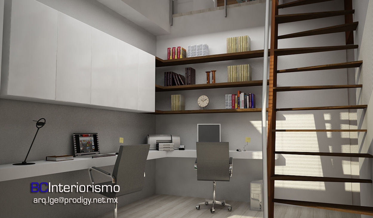 homify Modern study/office Wood Wood effect