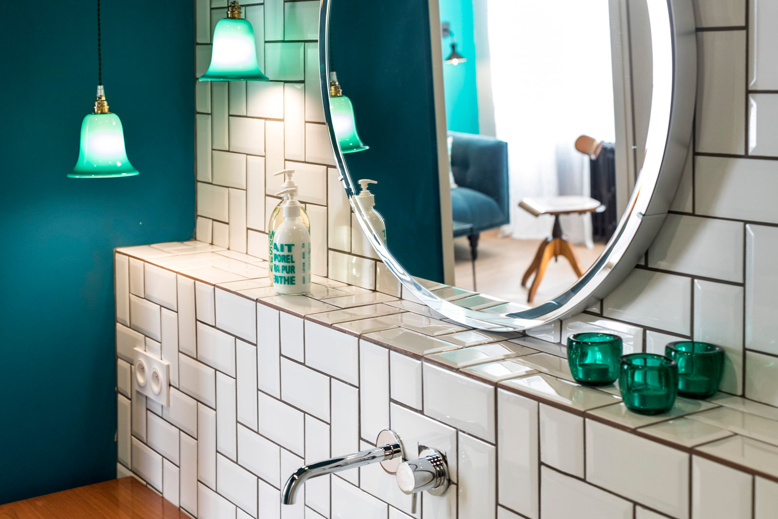 Blue Velvet, Insides Insides Eclectic style bathroom