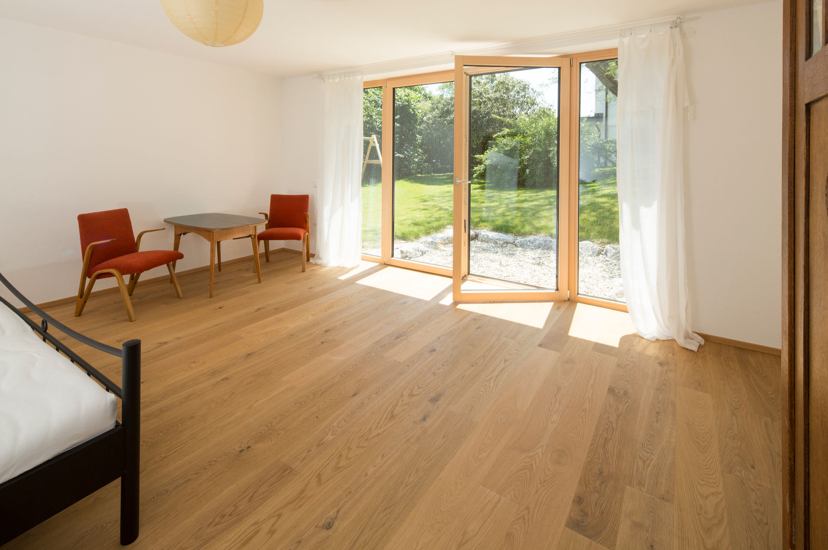 EFH H-K., brack architekten brack architekten Moderne slaapkamers Hout Hout