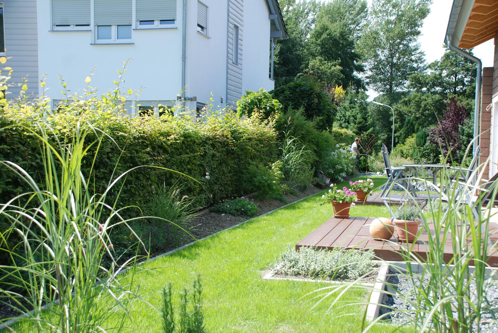 Hausgarten in Grevenstein, wilhelmi garten- und landschaftsarchitektur wilhelmi garten- und landschaftsarchitektur Modern garden