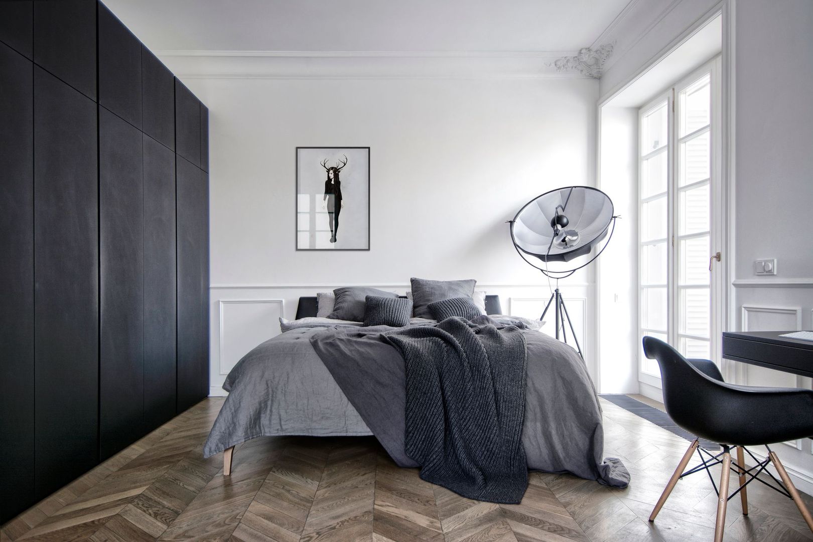 Интерьер AM, INT2architecture INT2architecture Minimalist bedroom