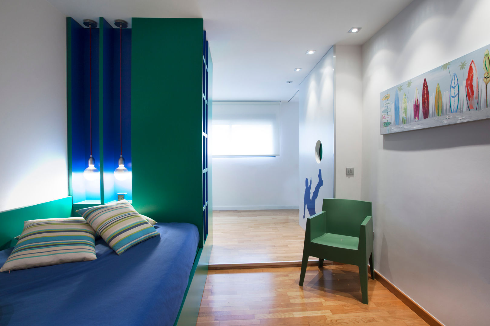 Casa unifamiliar en el Grao de Castellon, Gemmalo arquitectura interior Gemmalo arquitectura interior Modern nursery/kids room