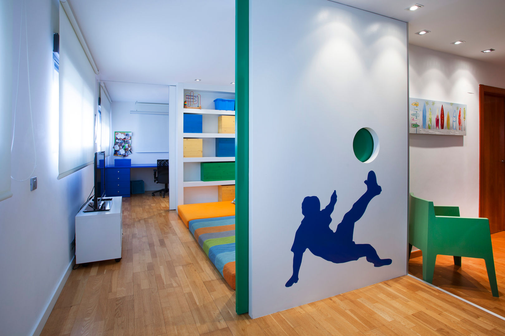 Casa unifamiliar en el Grao de Castellon, Gemmalo arquitectura interior Gemmalo arquitectura interior Modern nursery/kids room