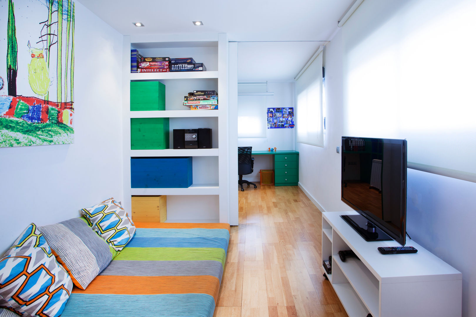 Casa unifamiliar en el Grao de Castellon, Gemmalo arquitectura interior Gemmalo arquitectura interior Habitaciones para niños de estilo moderno