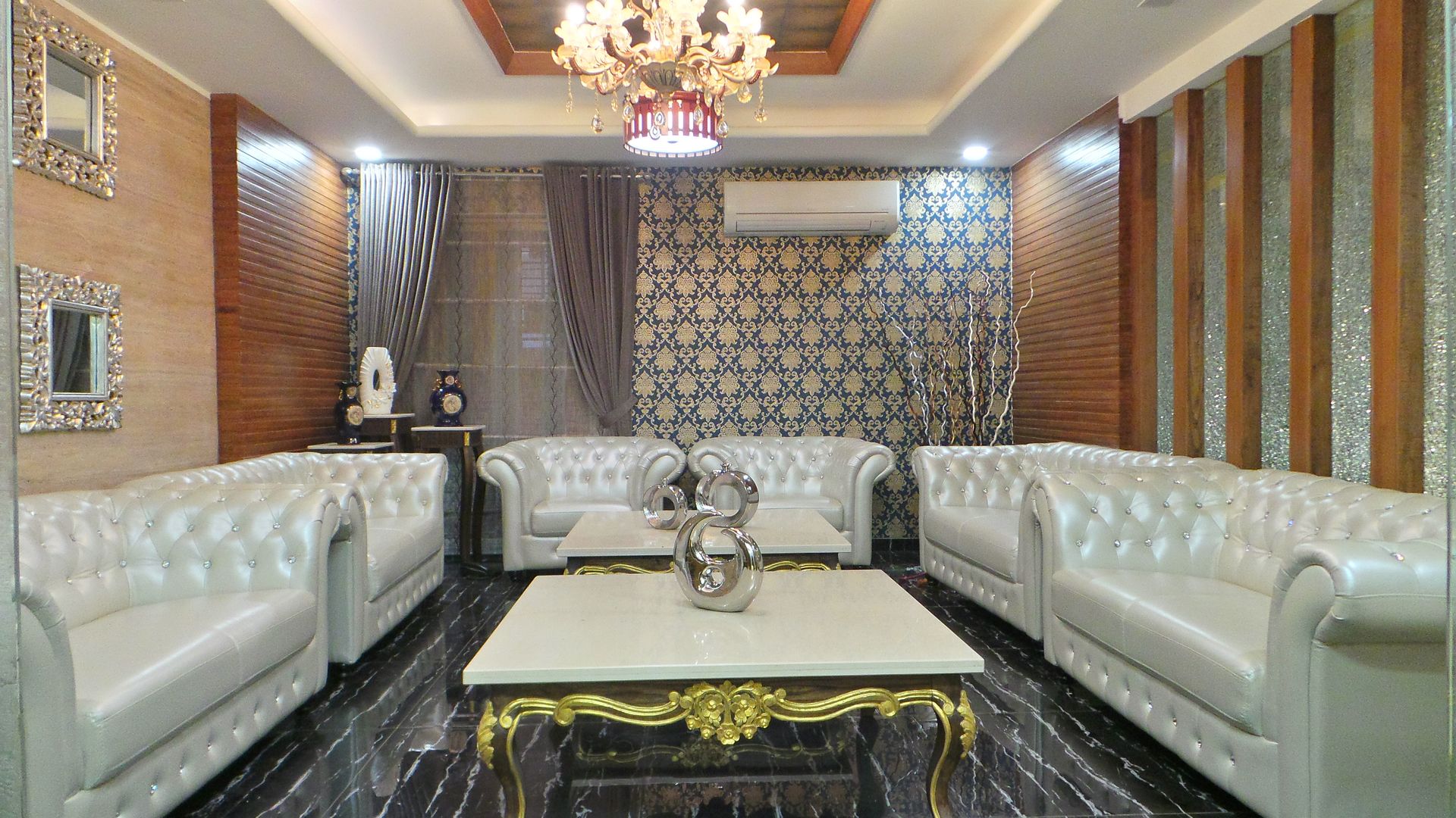 Bungalow , Shadab Anwari & Associates. Shadab Anwari & Associates. Asian style living room