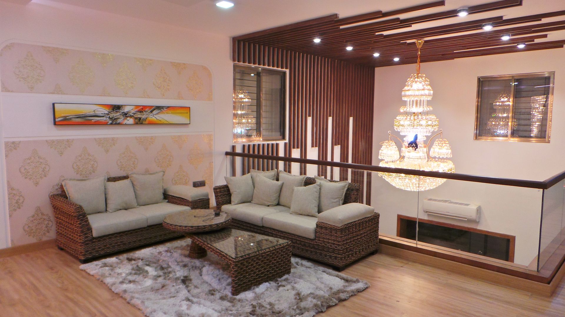Bungalow , Shadab Anwari & Associates. Shadab Anwari & Associates. Moderne woonkamers