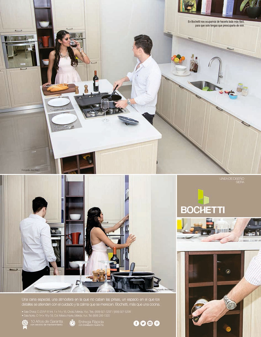 COCINAS BOCHETTI, BOCHETTI BOCHETTI Cocinas de estilo clásico