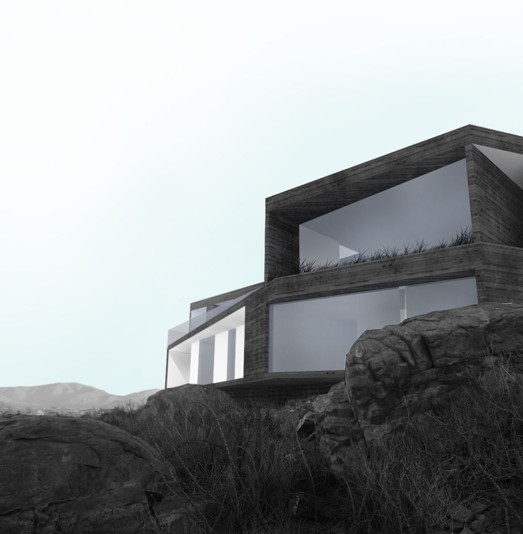 Vivienda Martin, Superficie Arquitectura Superficie Arquitectura Mediterranean style house Concrete