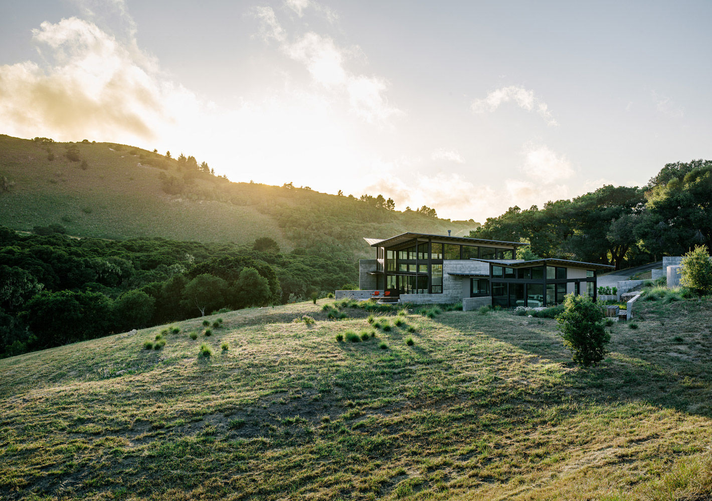 Butterfly House, Feldman Architecture Feldman Architecture モダンな 家 コンクリート