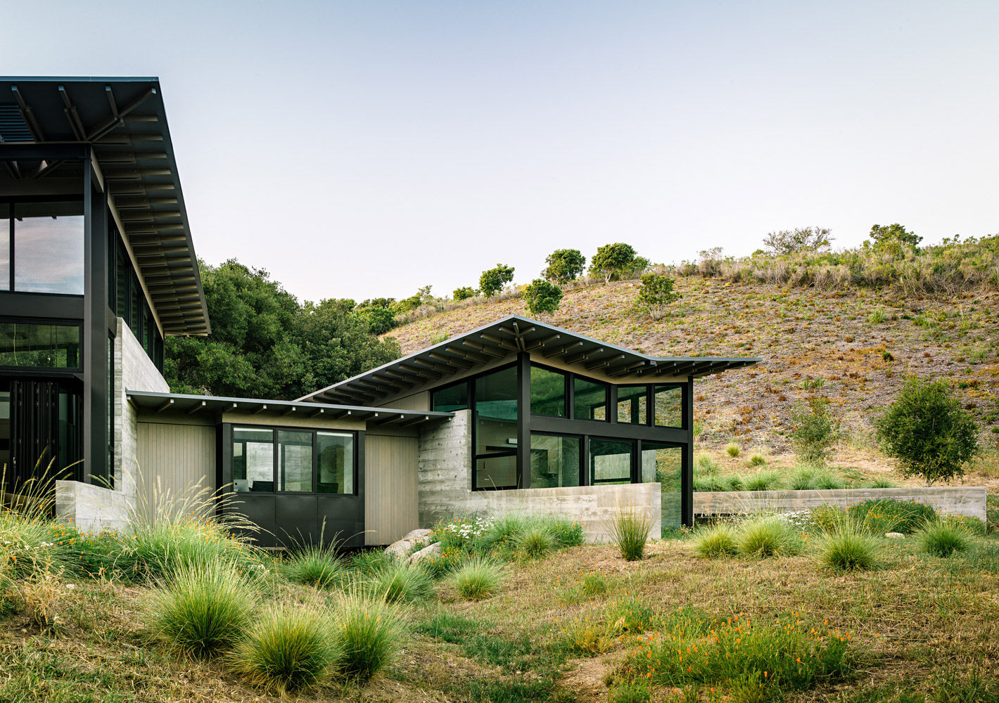 Butterfly House, Feldman Architecture Feldman Architecture Modern home Concrete