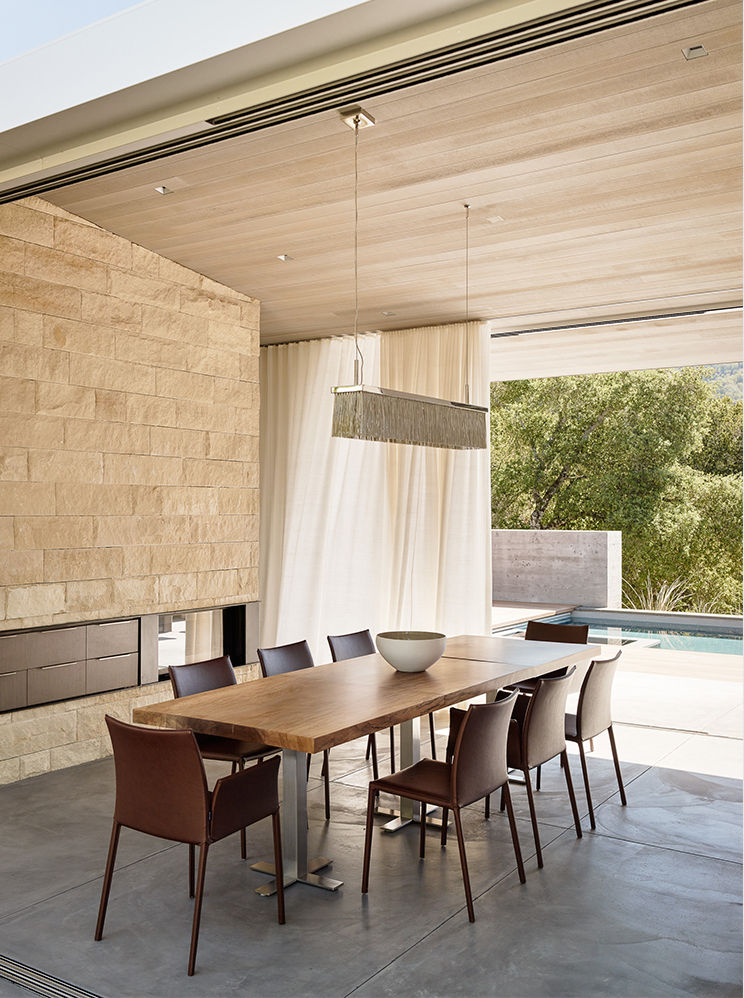 Ranch O|H, Feldman Architecture Feldman Architecture Modern dining room